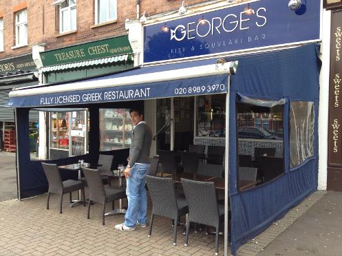 Georges Fish and Slouvlaki Bar south woodford