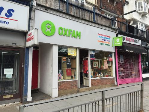 Oxfam in South Woodford
